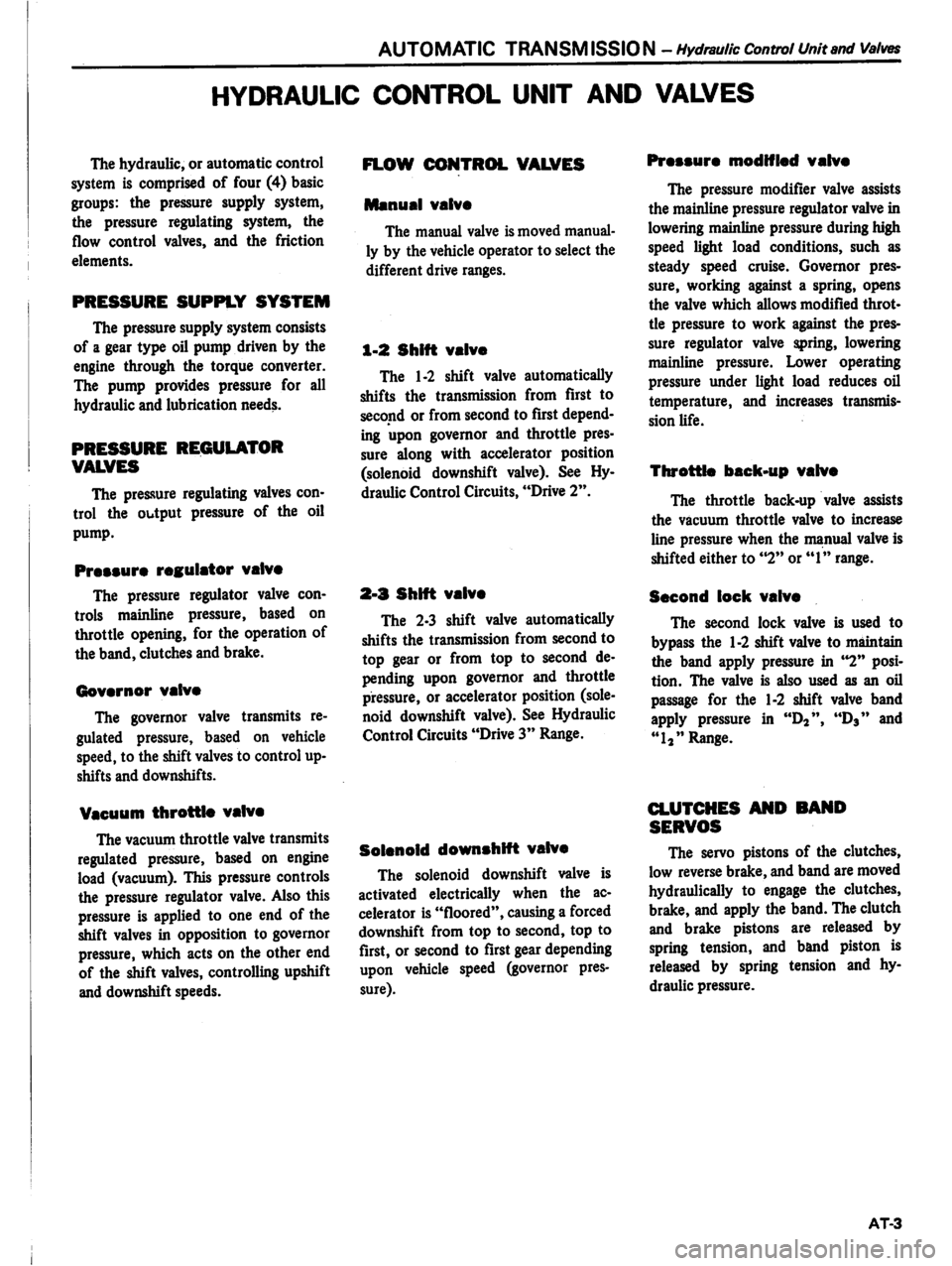 DATSUN PICK-UP 1981  Service Manual 