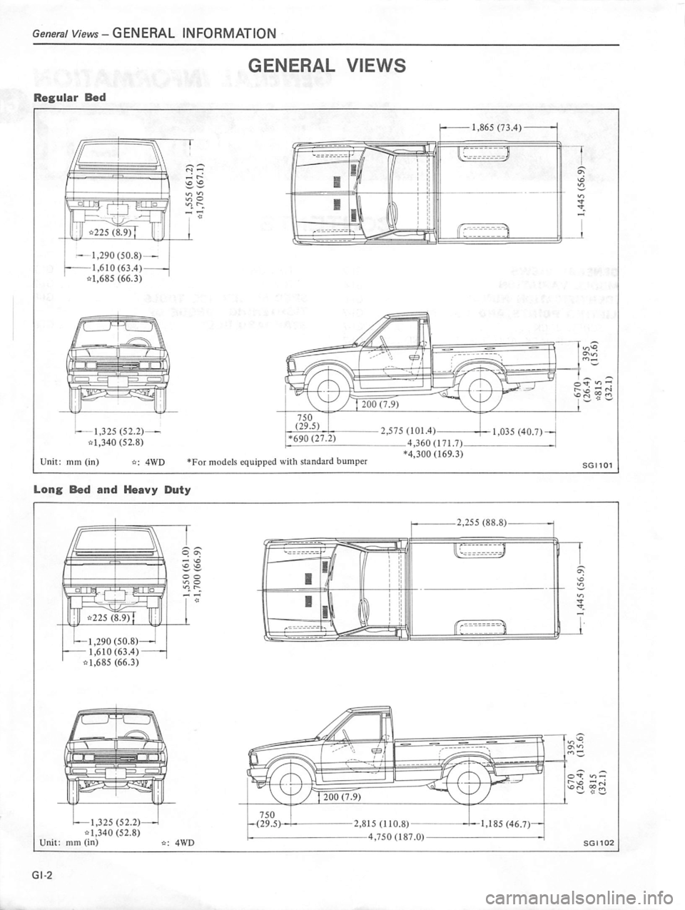 DATSUN PICK-UP 1981  Service Manual 