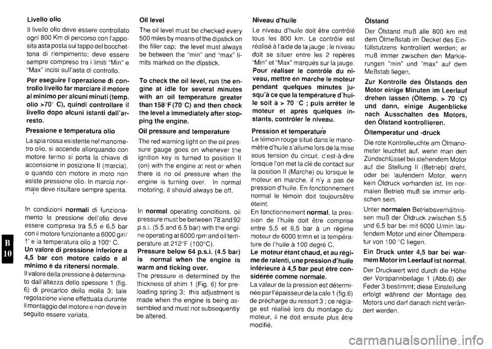 FERRARI F40 1992 Service Owners Manual FERRARI F40 1992 Service Owners Manual
