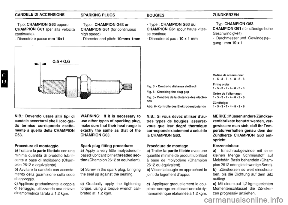 FERRARI F40 1992 Service Service Manual FERRARI F40 1992 Service Service Manual