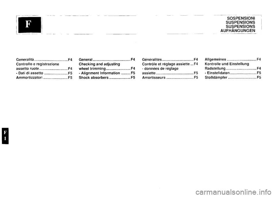 FERRARI F40 1992 Service Manual PDF FERRARI F40 1992 Service Manual PDF