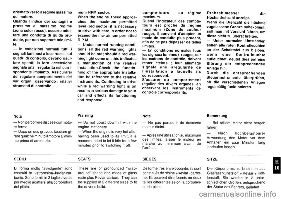 FERRARI F40 1992 Service Manual Online FERRARI F40 1992 Service Manual Online