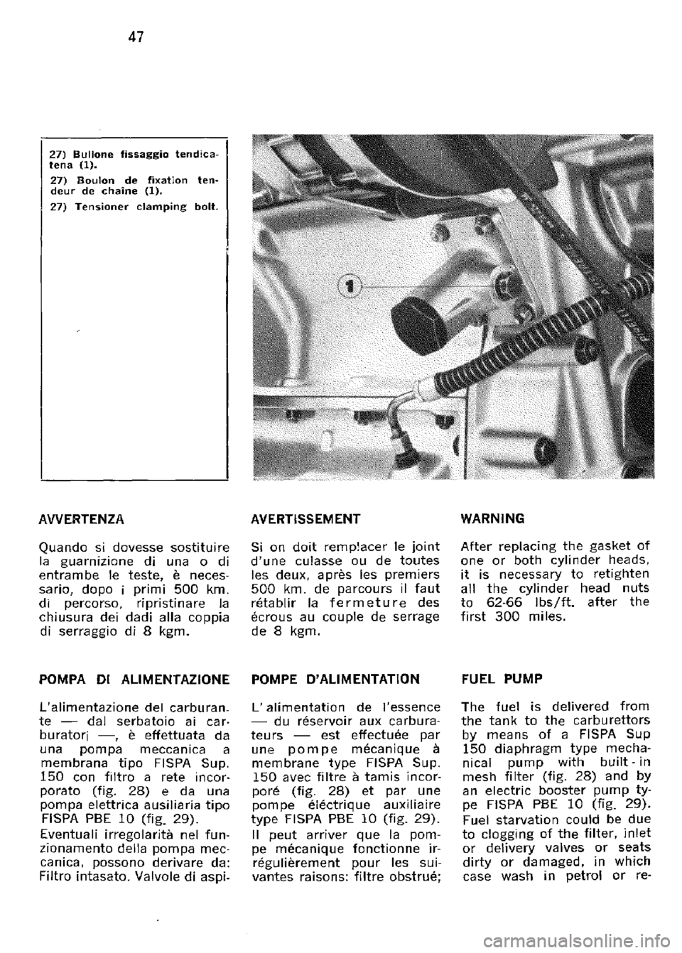 FERRARI 330 GT 1964 Service Manual FERRARI 330 GT 1964 Service Manual