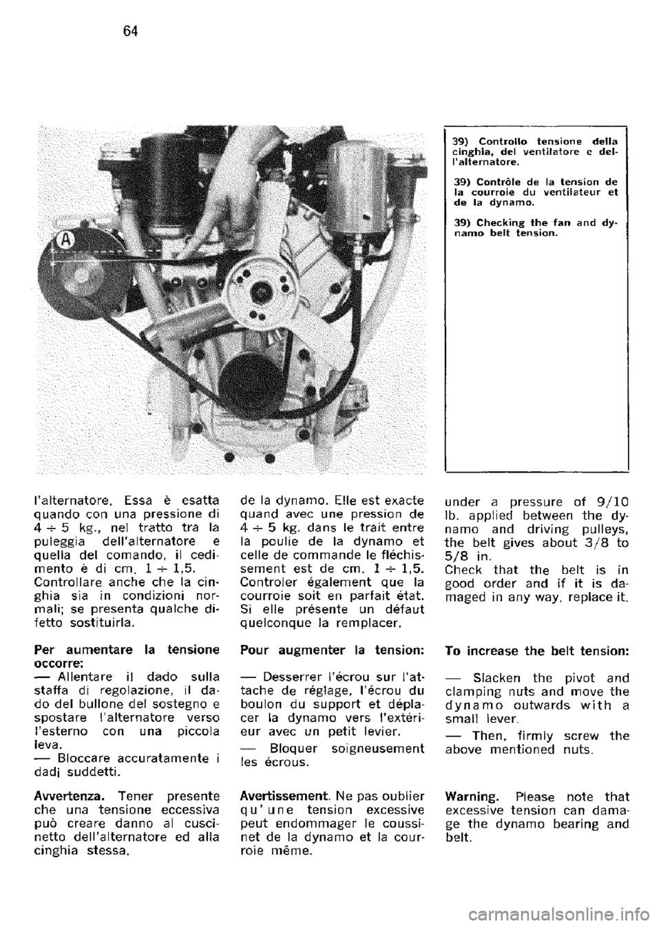 FERRARI 330 GT 1964 Repair Manual FERRARI 330 GT 1964 Repair Manual