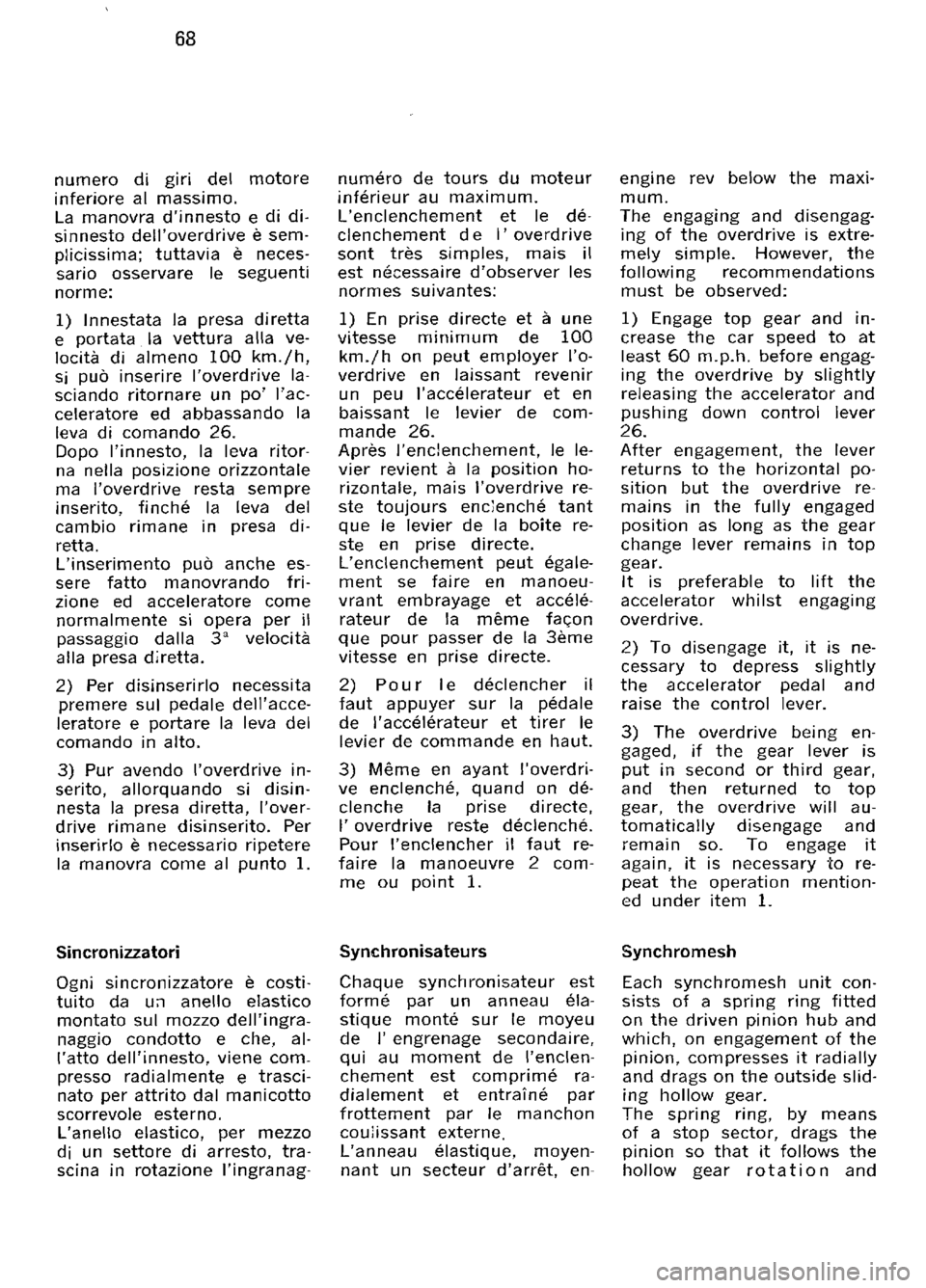 FERRARI 330 GT 1964 Manual PDF FERRARI 330 GT 1964 Manual PDF