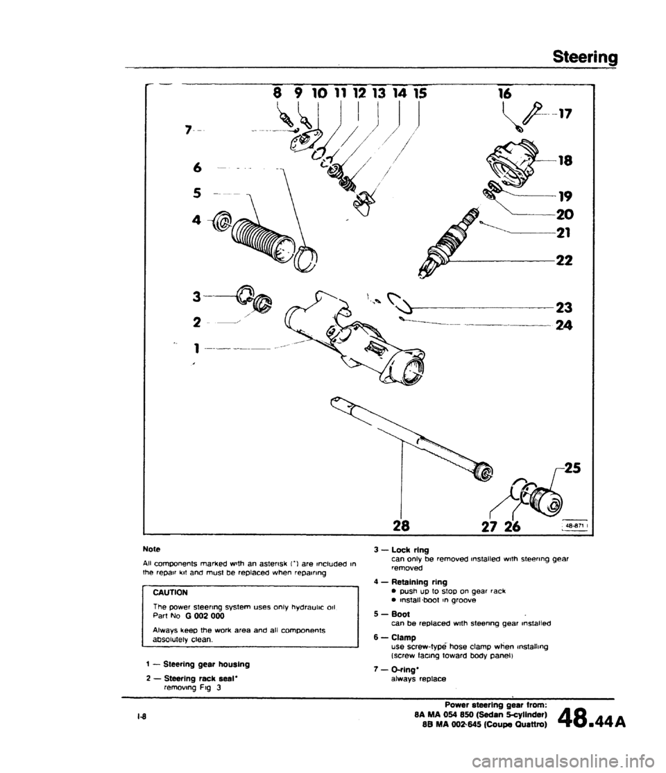 AUDI 80 90 COUPE 1988 Service Repair Manual AUDI 80 90 COUPE 1988 Service Repair Manual