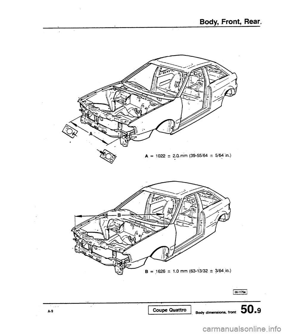 AUDI 80 90 COUPE 1988  Service Repair Manual 
