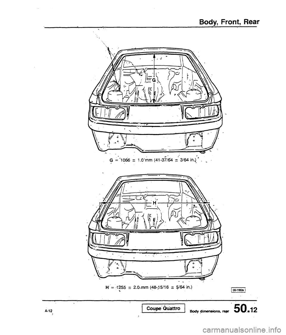 AUDI 80 90 COUPE 1988  Service Repair Manual 