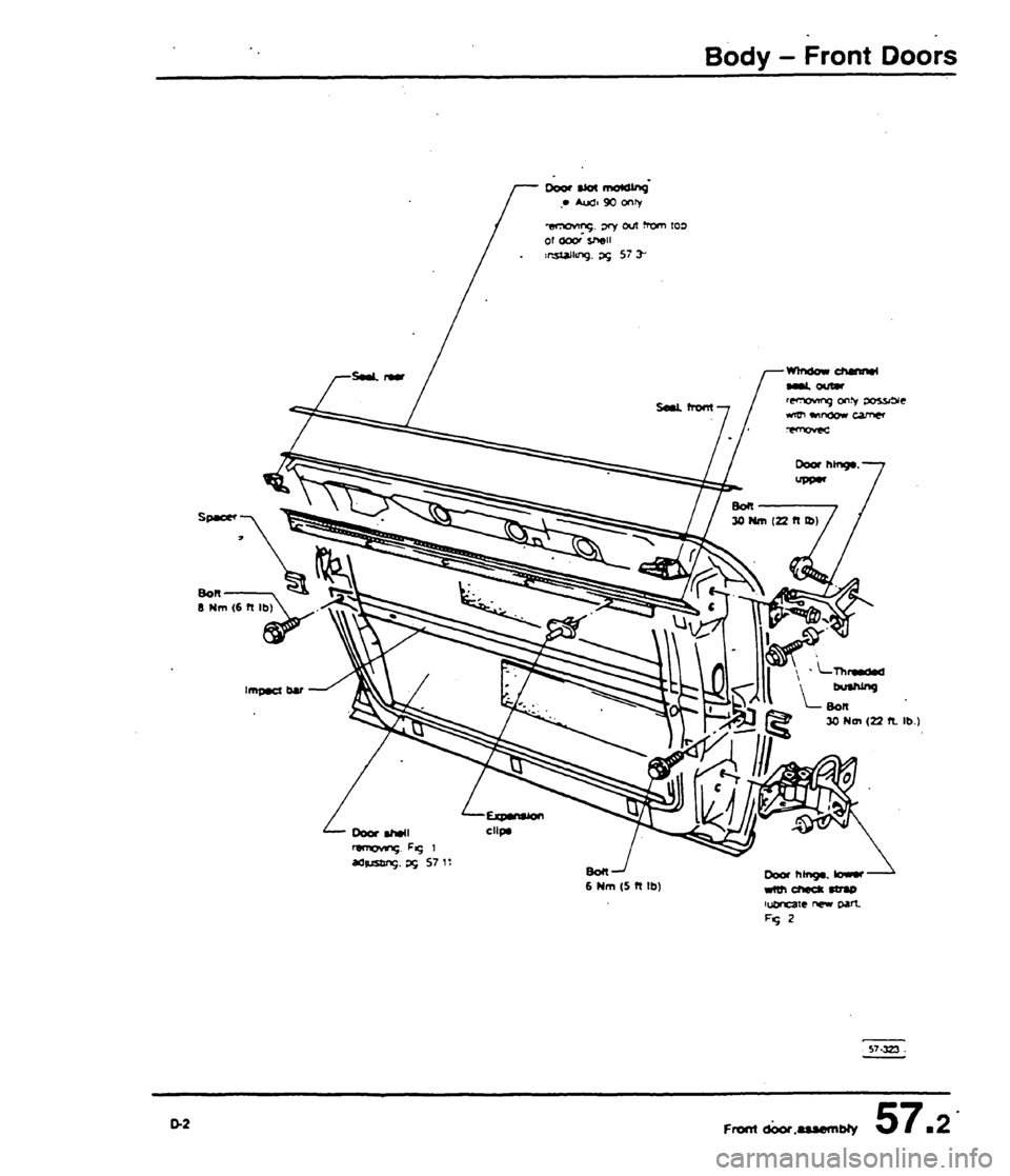 AUDI 80 90 COUPE 1988  Service Repair Manual 