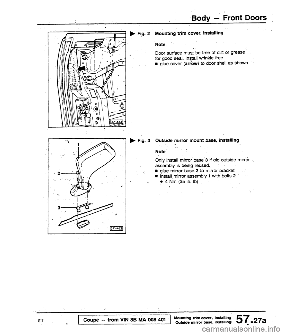 AUDI 80 90 COUPE 1988 Service Repair Manual AUDI 80 90 COUPE 1988 Service Repair Manual