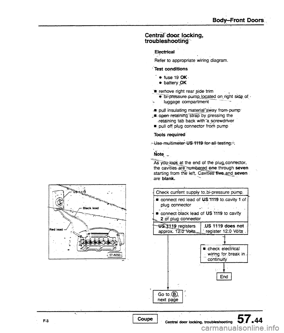 AUDI 80 90 COUPE 1988  Service Repair Manual 