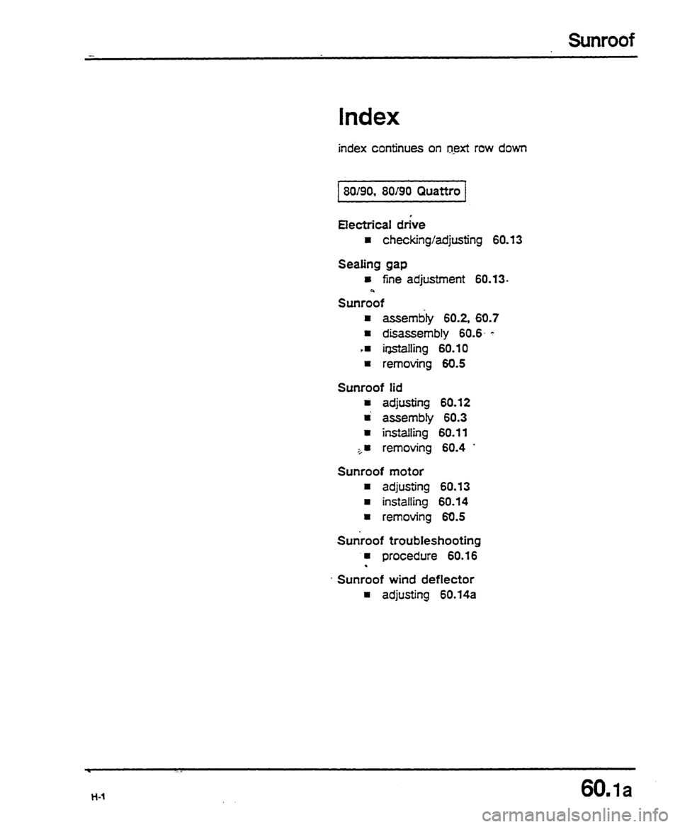 AUDI 80 90 COUPE 1988  Service Repair Manual 