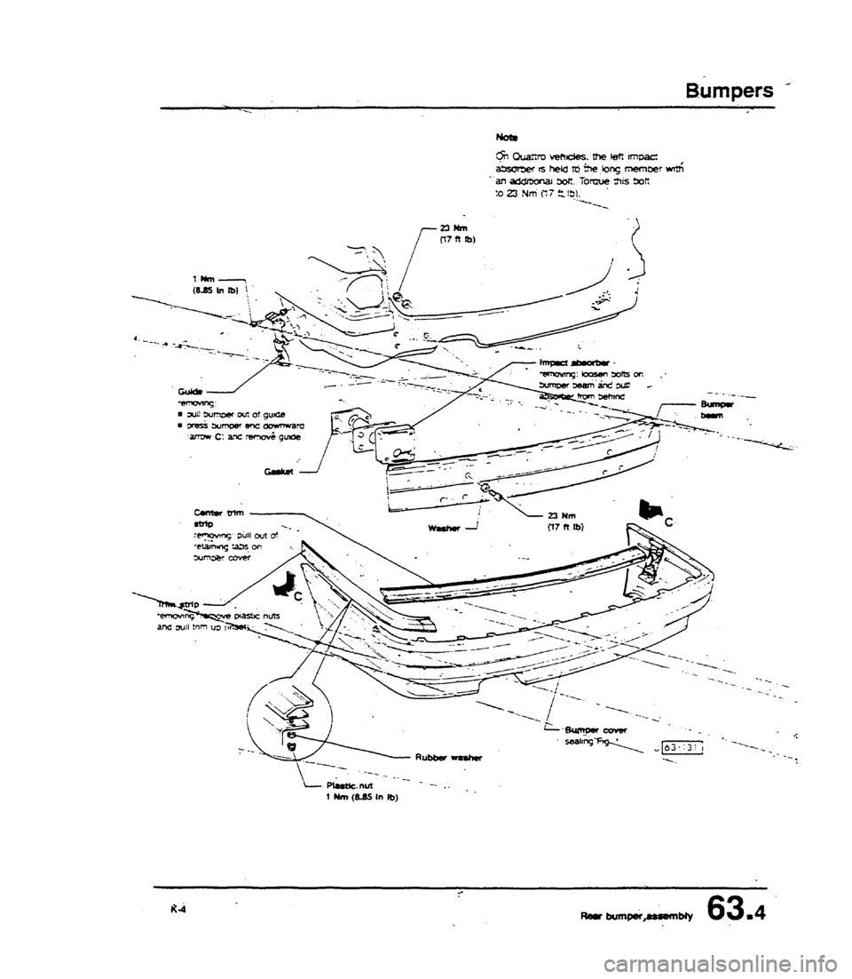 AUDI 80 90 COUPE 1988  Service Repair Manual 