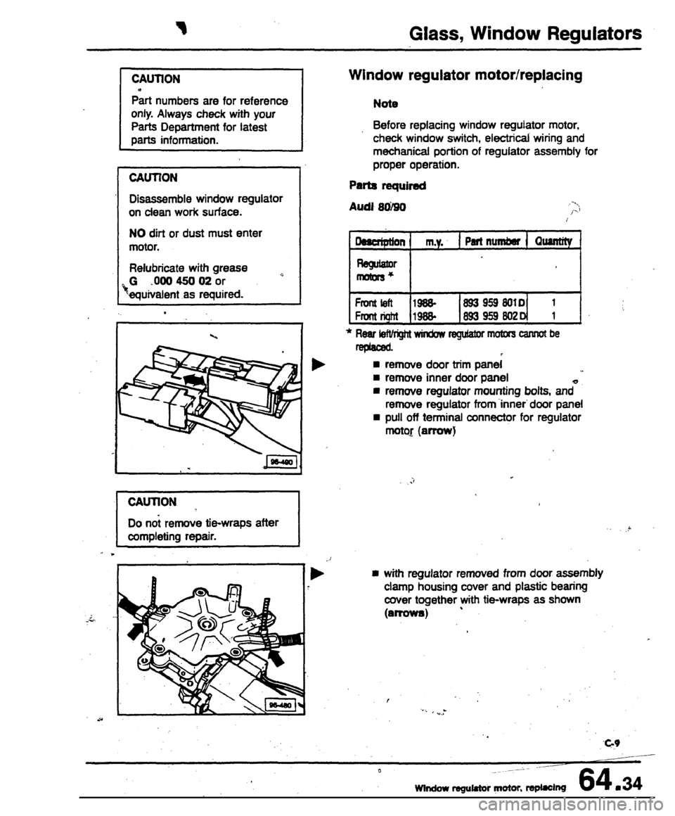 AUDI 80 90 COUPE 1988 Service Repair Manual AUDI 80 90 COUPE 1988 Service Repair Manual
