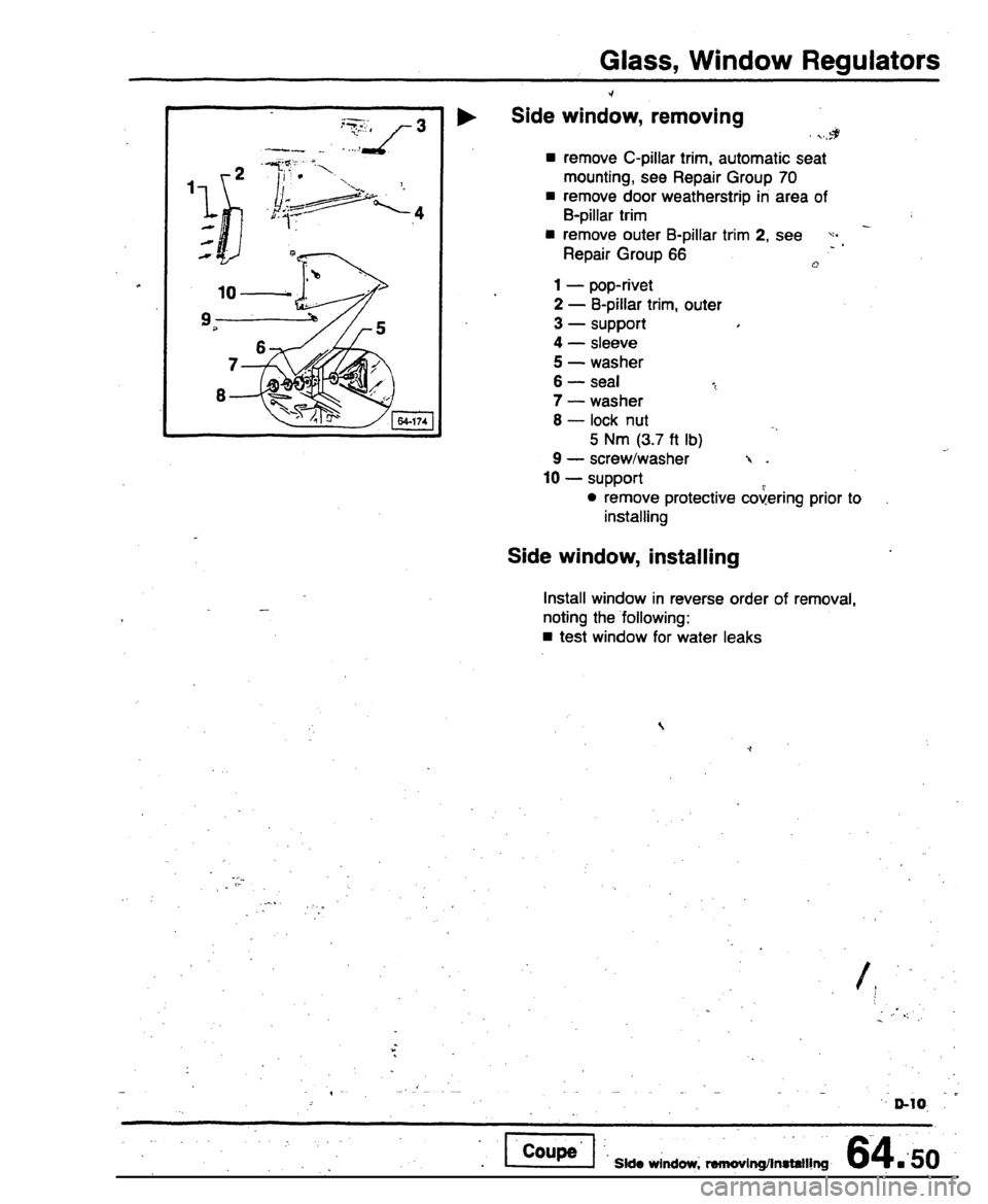 AUDI 80 90 COUPE 1988 Service Repair Manual AUDI 80 90 COUPE 1988 Service Repair Manual
