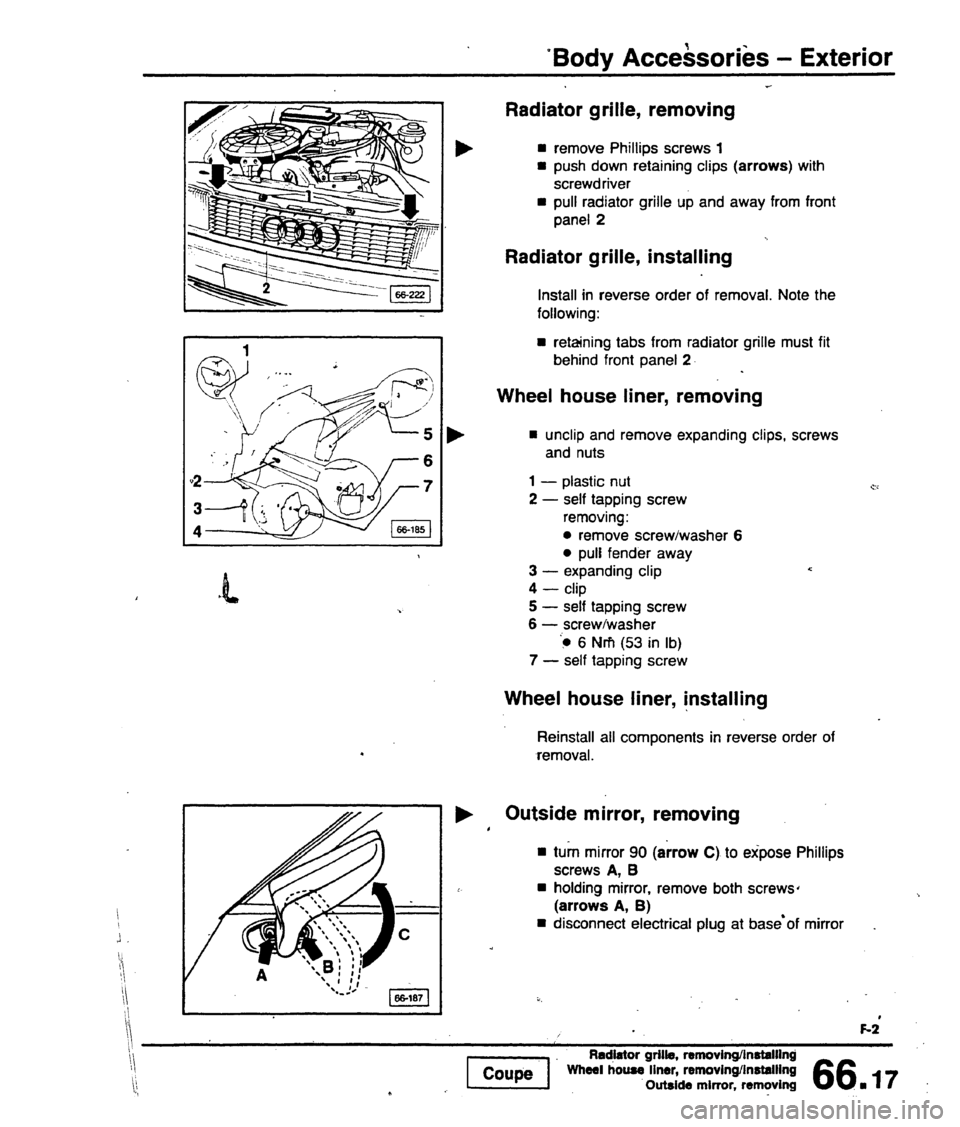 AUDI 80 90 COUPE 1988 Service Repair Manual AUDI 80 90 COUPE 1988 Service Repair Manual