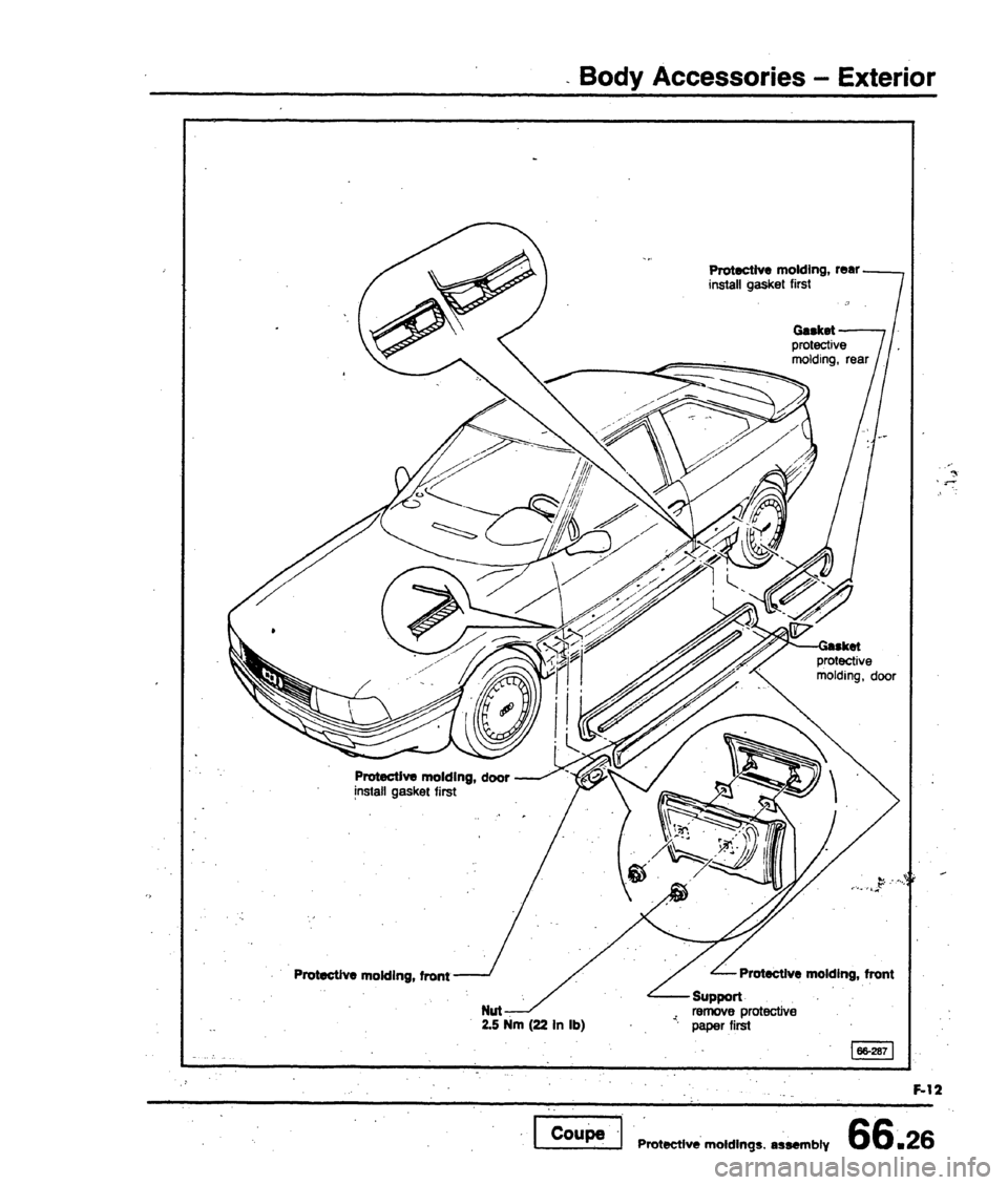 AUDI 80 90 COUPE 1988  Service Repair Manual 