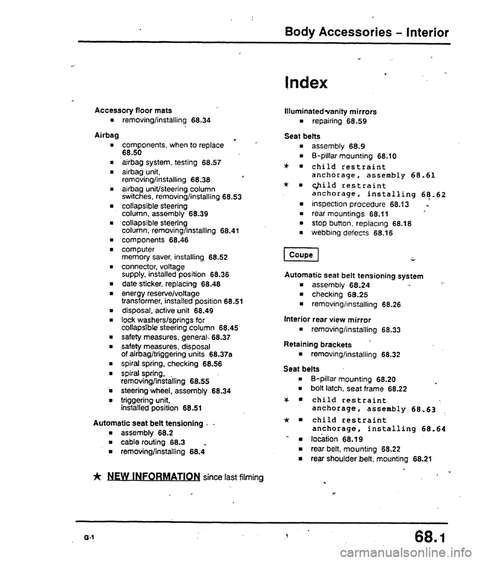 AUDI 80 90 COUPE 1988 Service Repair Manual AUDI 80 90 COUPE 1988 Service Repair Manual