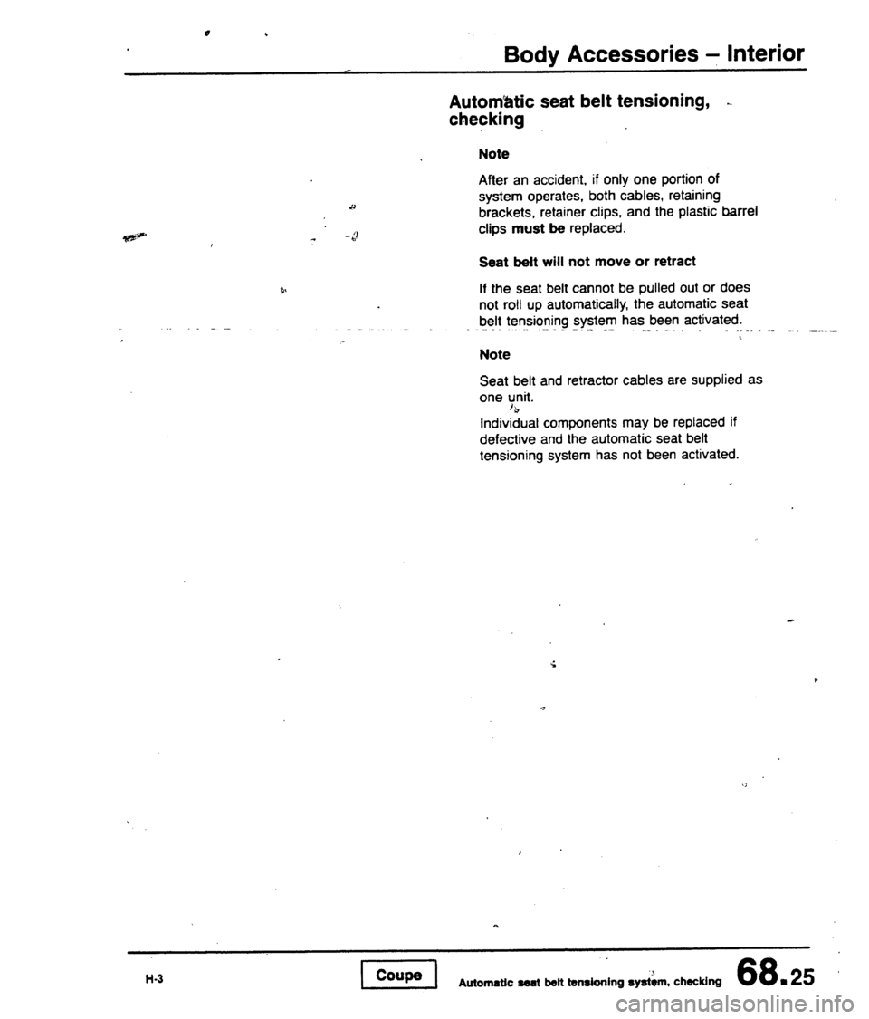 AUDI 80 90 COUPE 1988 Service Repair Manual AUDI 80 90 COUPE 1988 Service Repair Manual