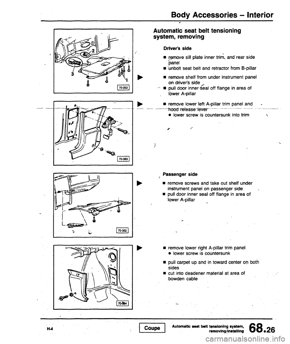 AUDI 80 90 COUPE 1988 Service Repair Manual AUDI 80 90 COUPE 1988 Service Repair Manual