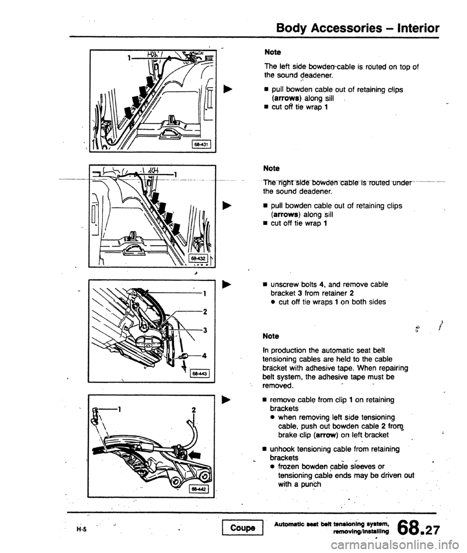 AUDI 80 90 COUPE 1988 Service Repair Manual AUDI 80 90 COUPE 1988 Service Repair Manual