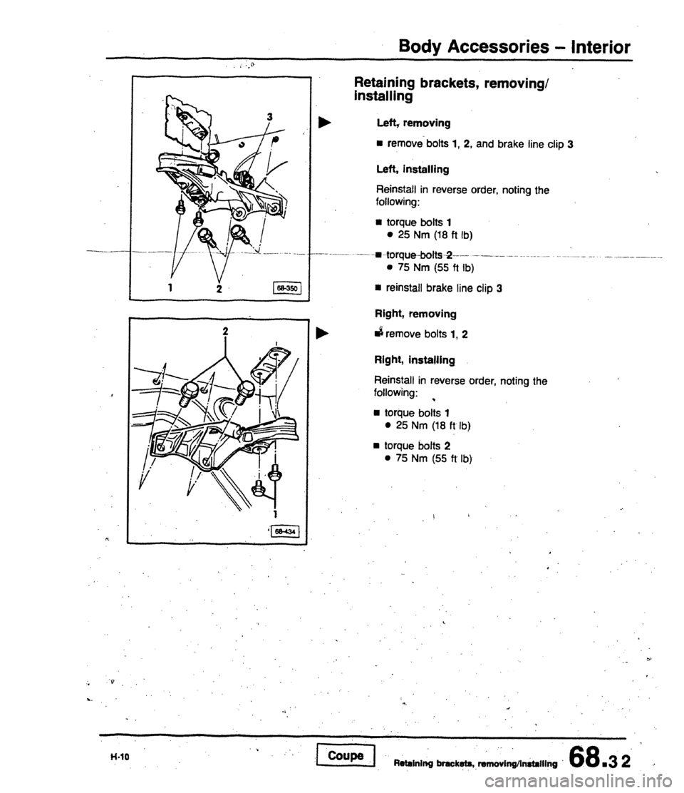 AUDI 80 90 COUPE 1988 Service Repair Manual AUDI 80 90 COUPE 1988 Service Repair Manual