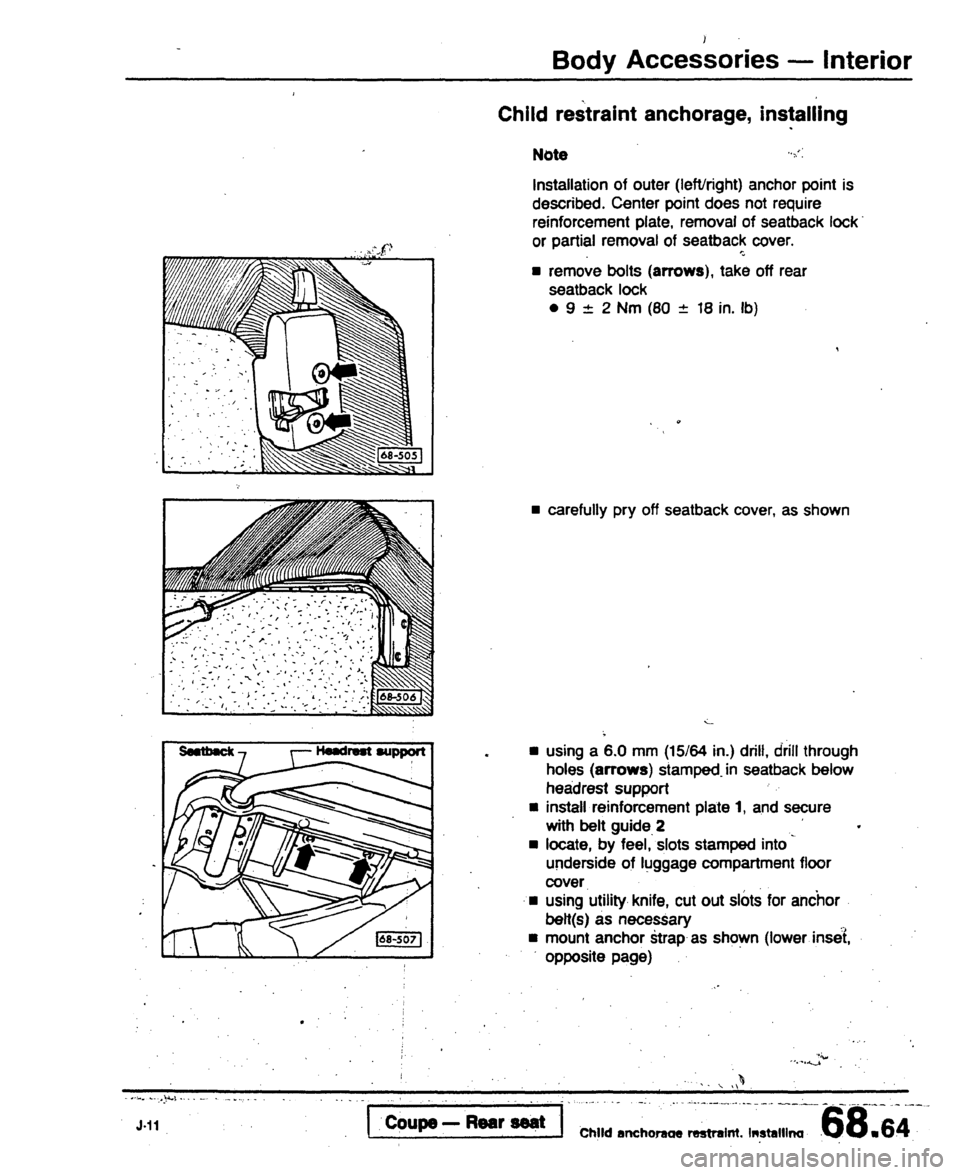 AUDI 80 90 COUPE 1988 Service Repair Manual AUDI 80 90 COUPE 1988 Service Repair Manual