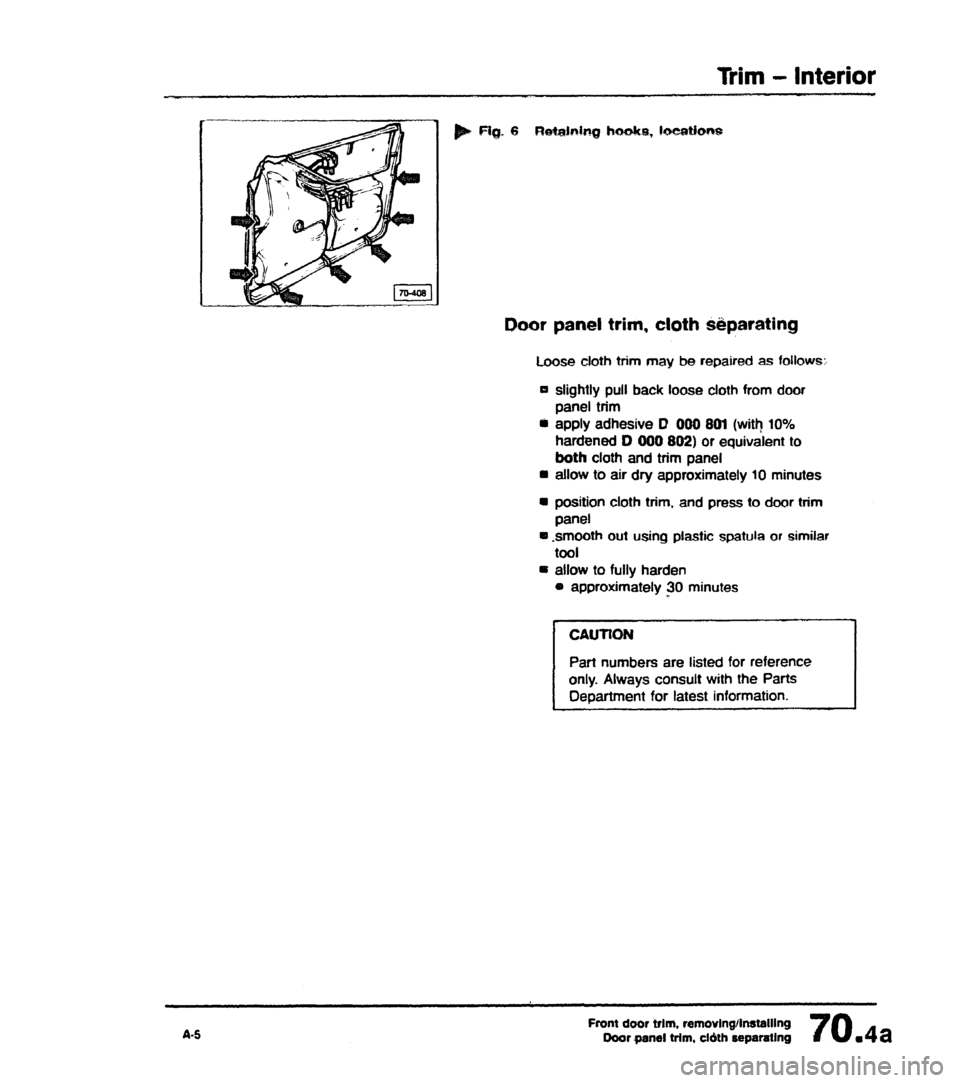 AUDI 80 90 COUPE 1988 Service Repair Manual AUDI 80 90 COUPE 1988 Service Repair Manual