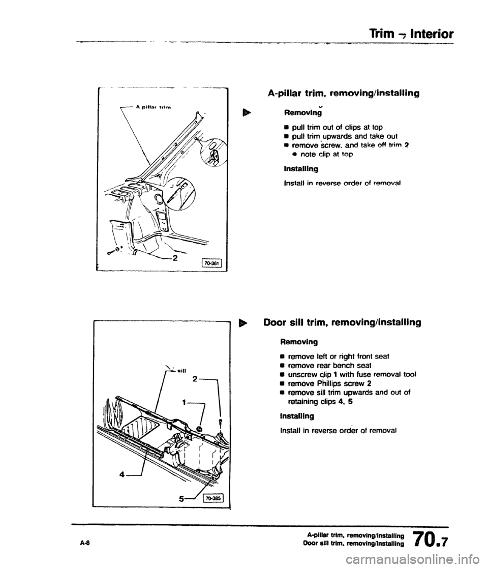 AUDI 80 90 COUPE 1988 Service Repair Manual AUDI 80 90 COUPE 1988 Service Repair Manual