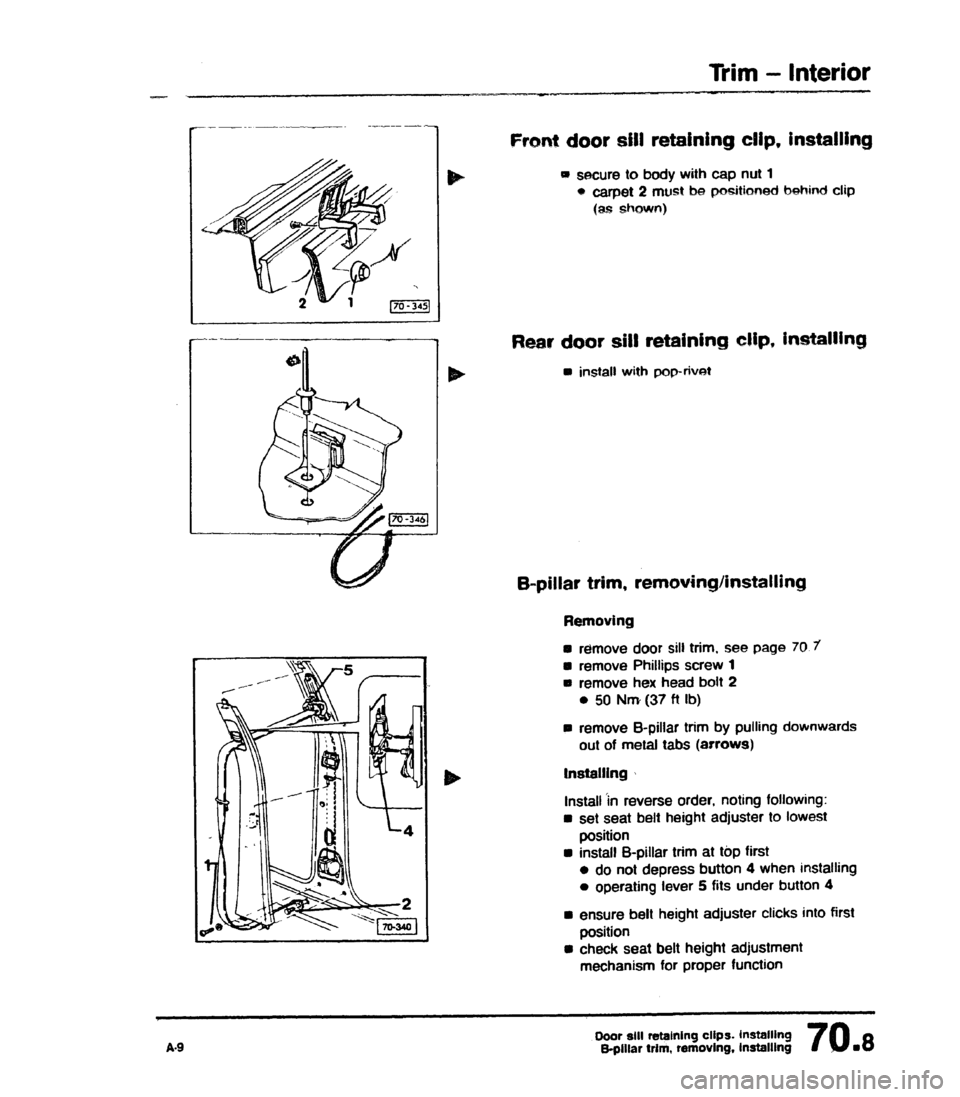 AUDI 80 90 COUPE 1988 Service Repair Manual AUDI 80 90 COUPE 1988 Service Repair Manual