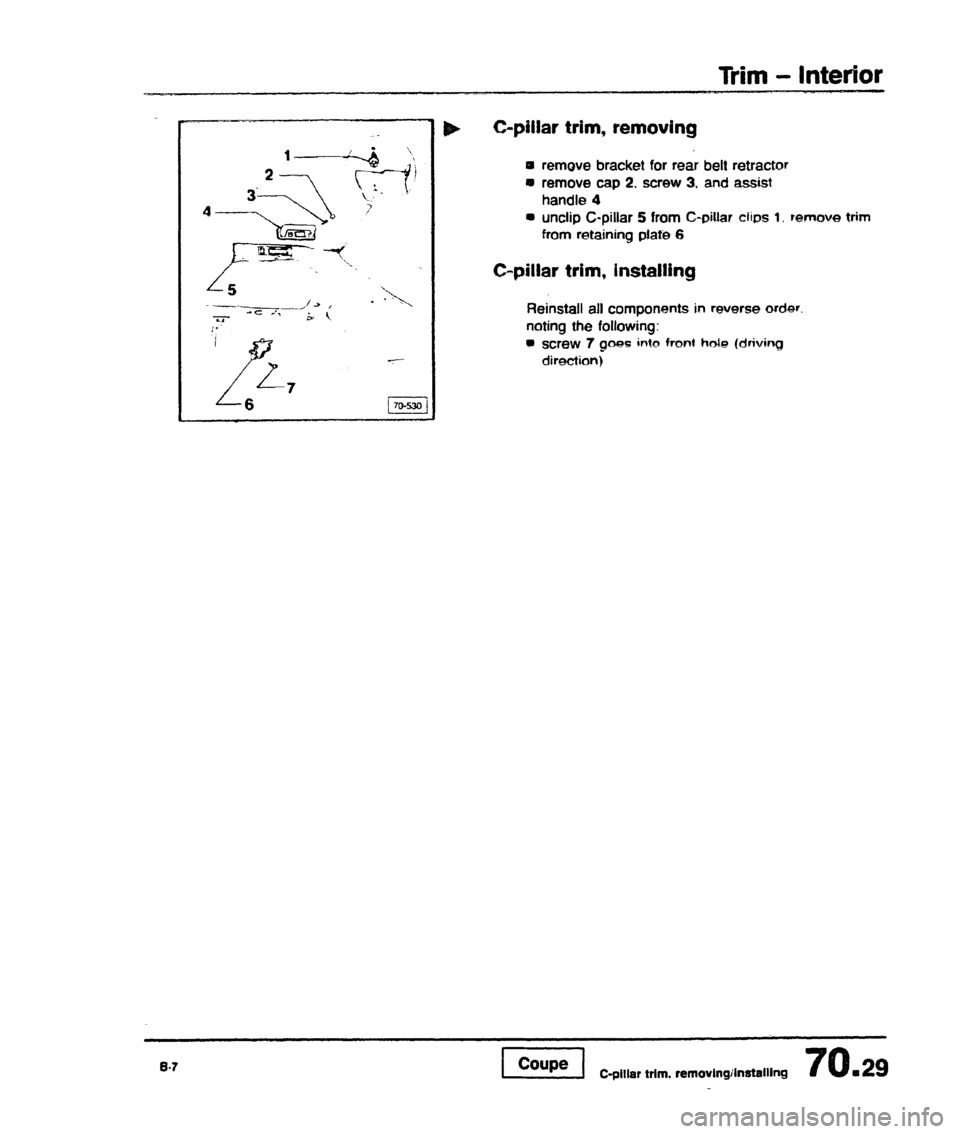 AUDI 80 90 COUPE 1988  Service Repair Manual 