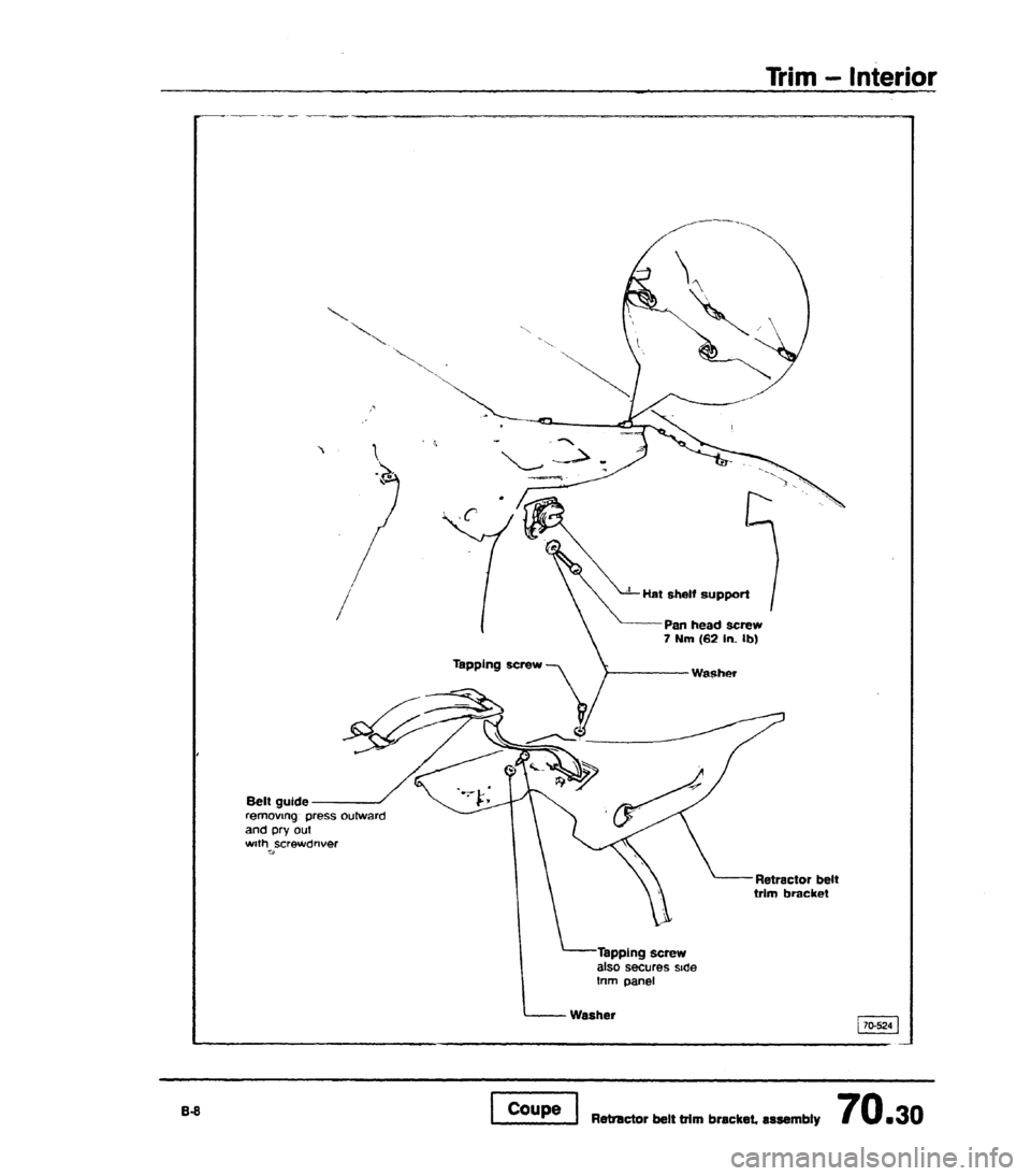 AUDI 80 90 COUPE 1988  Service Repair Manual 