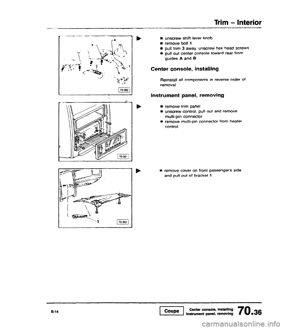 AUDI 80 90 COUPE 1988  Service Repair Manual 