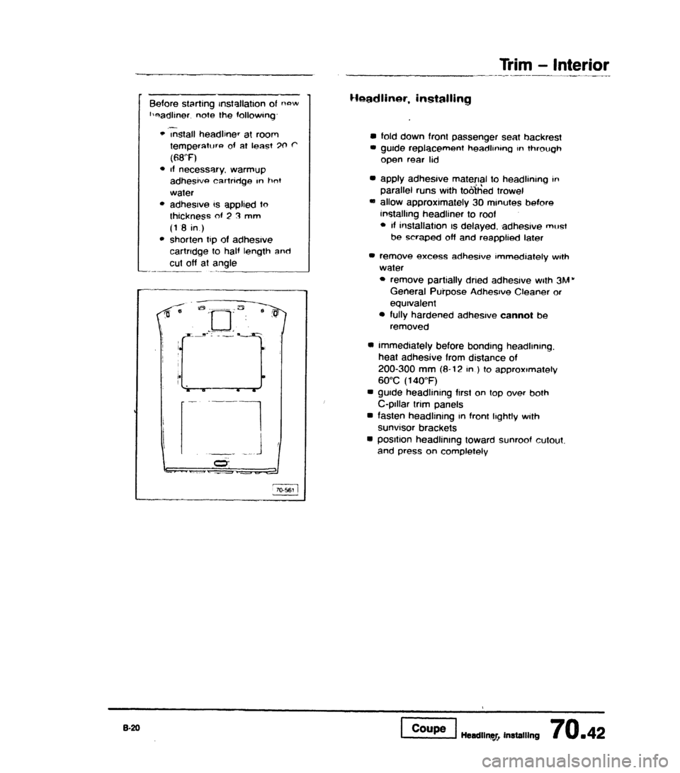 AUDI 80 90 COUPE 1988  Service Repair Manual 