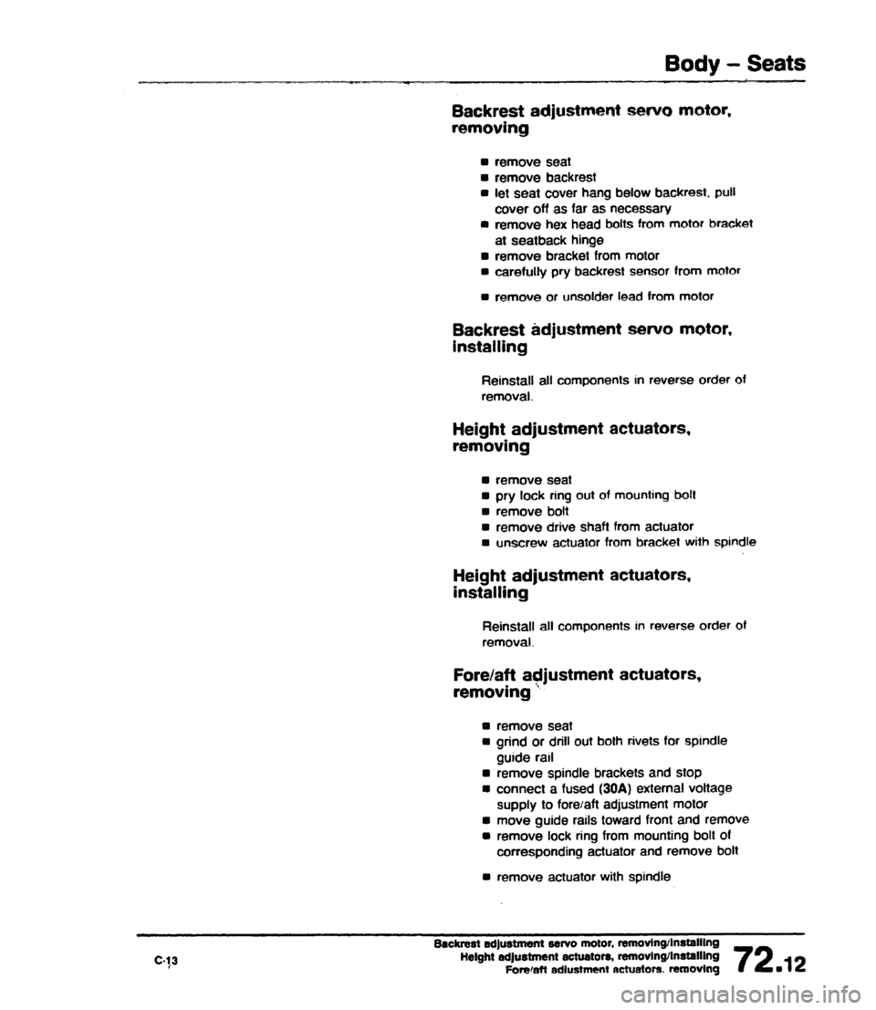 AUDI 80 90 COUPE 1988  Service Repair Manual 