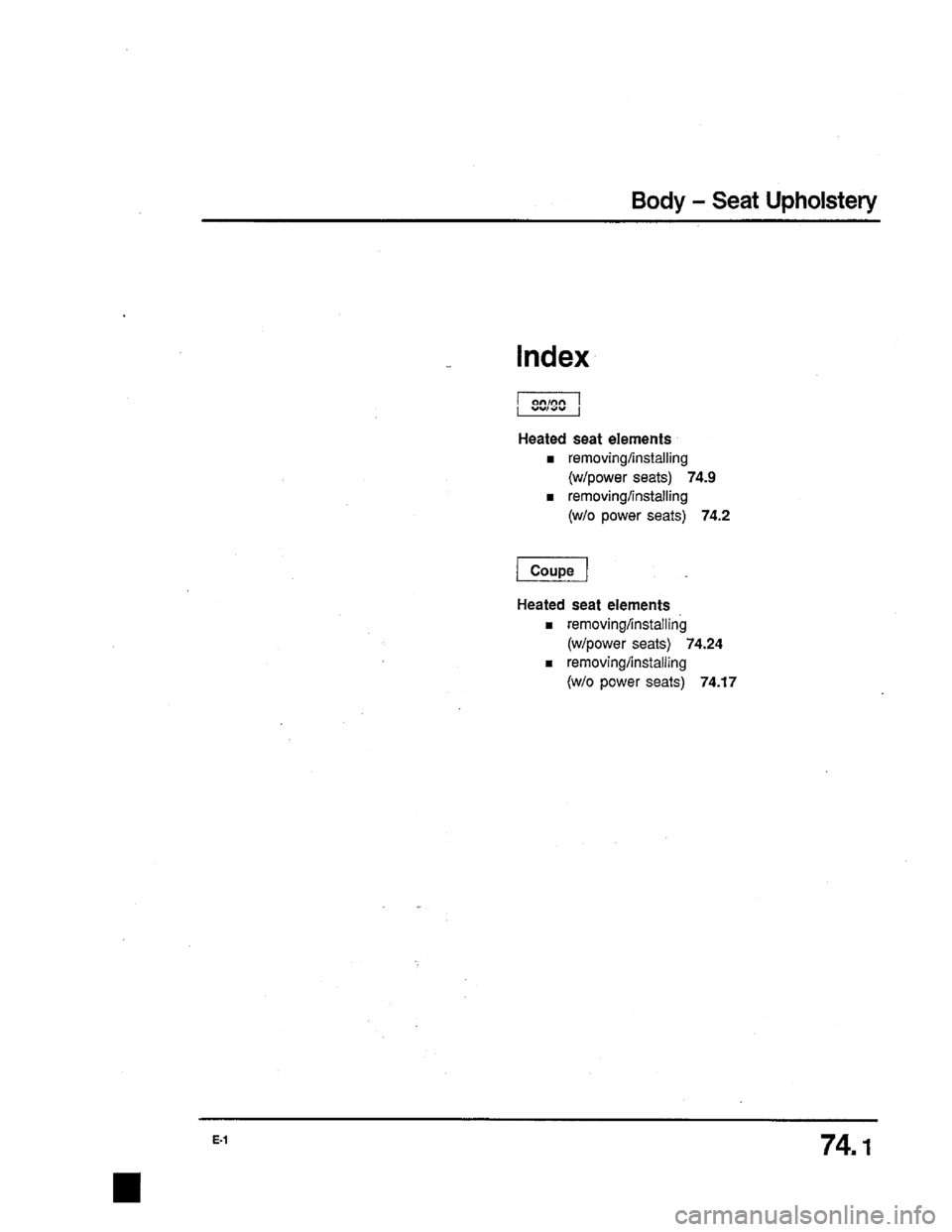 AUDI 80 90 COUPE 1988  Service Repair Manual 