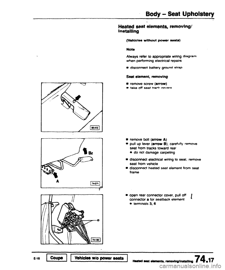 AUDI 80 90 COUPE 1988  Service Repair Manual 