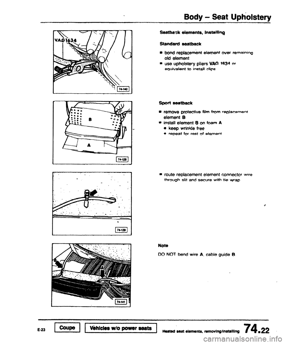 AUDI 80 90 COUPE 1988  Service Repair Manual 