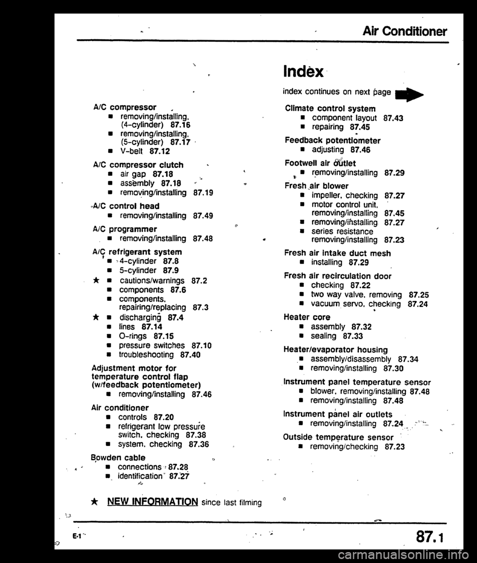AUDI 80 90 COUPE 1988  Service Repair Manual 