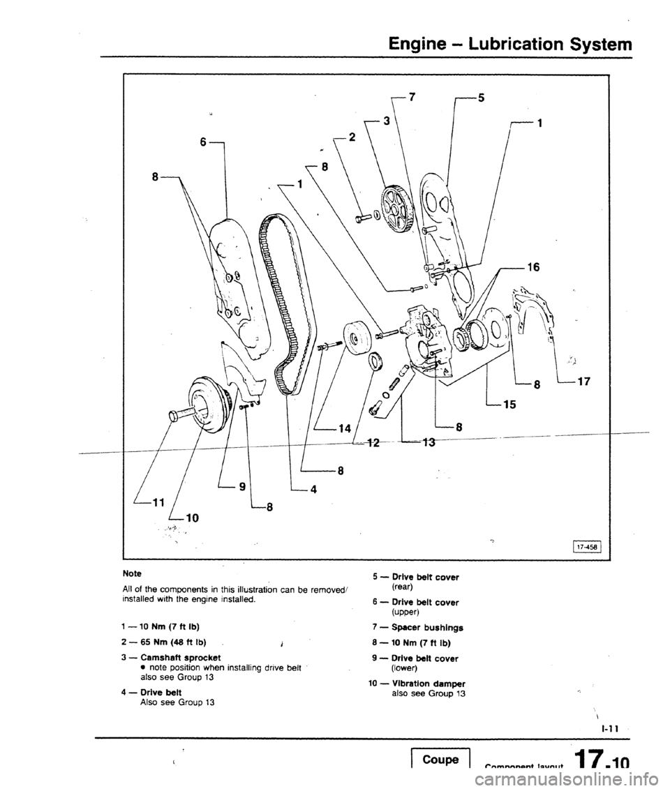 AUDI 80 90 COUPE 1988  Service Repair Manual 