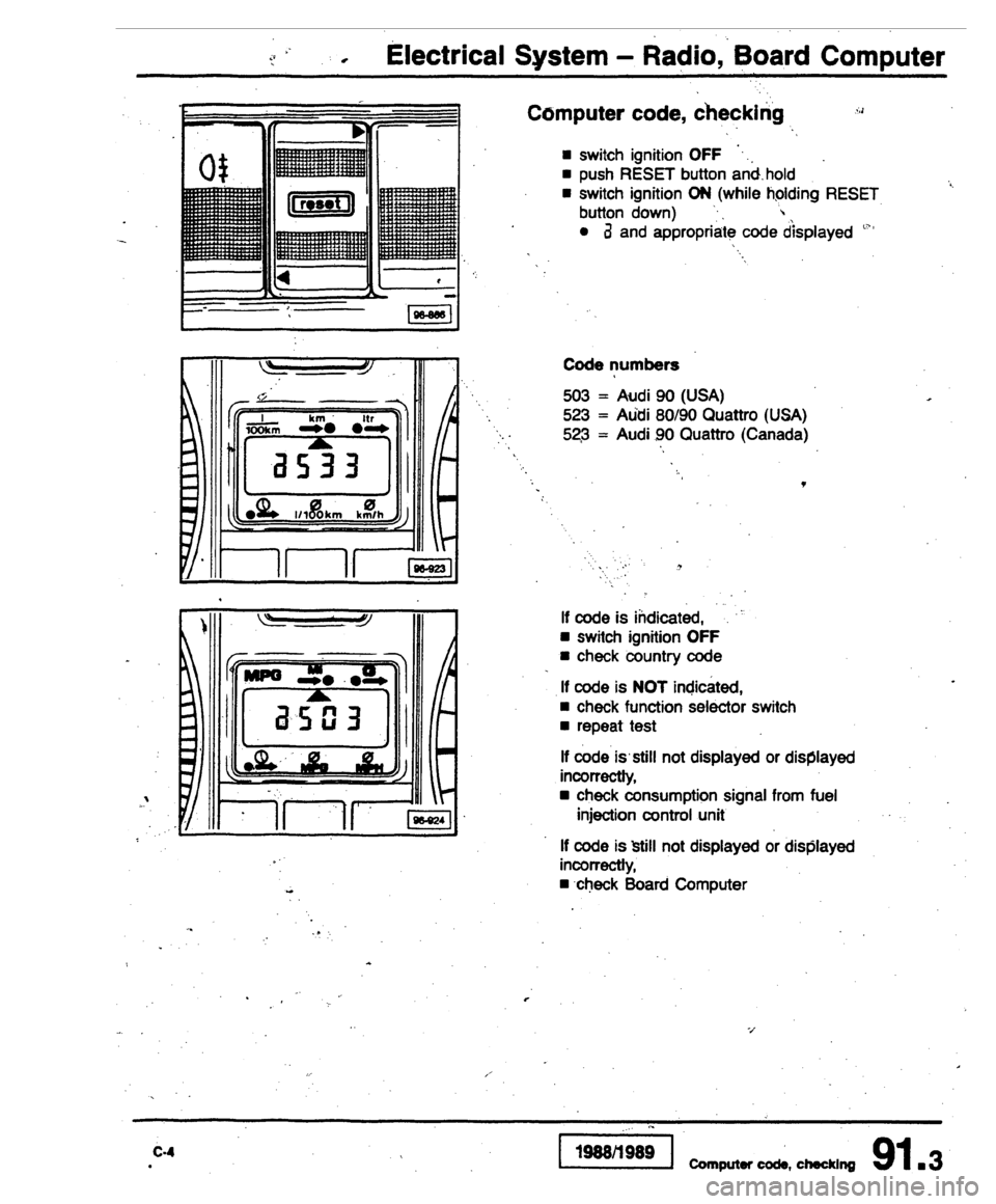 AUDI 80 90 COUPE 1988 Service Repair Manual AUDI 80 90 COUPE 1988 Service Repair Manual