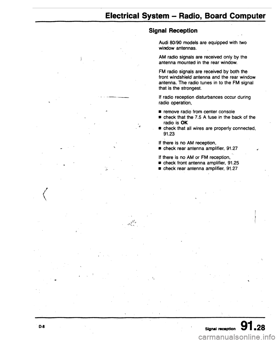 AUDI 80 90 COUPE 1988 Service Repair Manual AUDI 80 90 COUPE 1988 Service Repair Manual