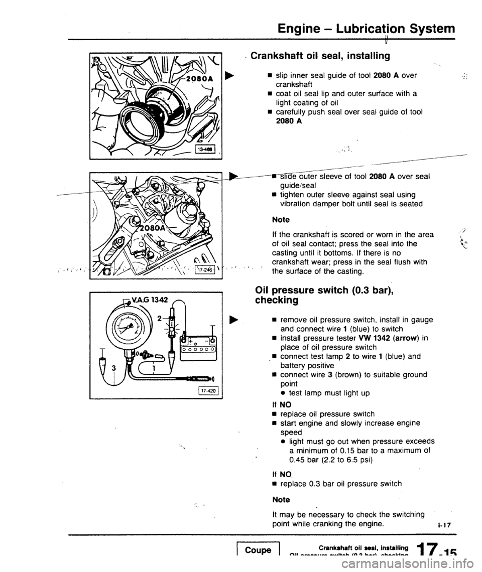 AUDI 80 90 COUPE 1988  Service Repair Manual 