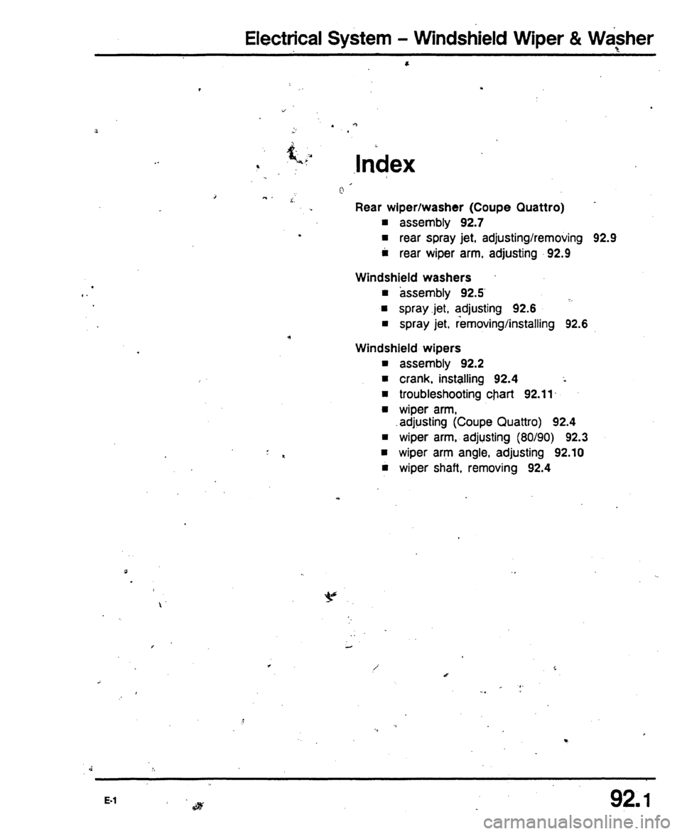 AUDI 80 90 COUPE 1988 Service Repair Manual AUDI 80 90 COUPE 1988 Service Repair Manual
