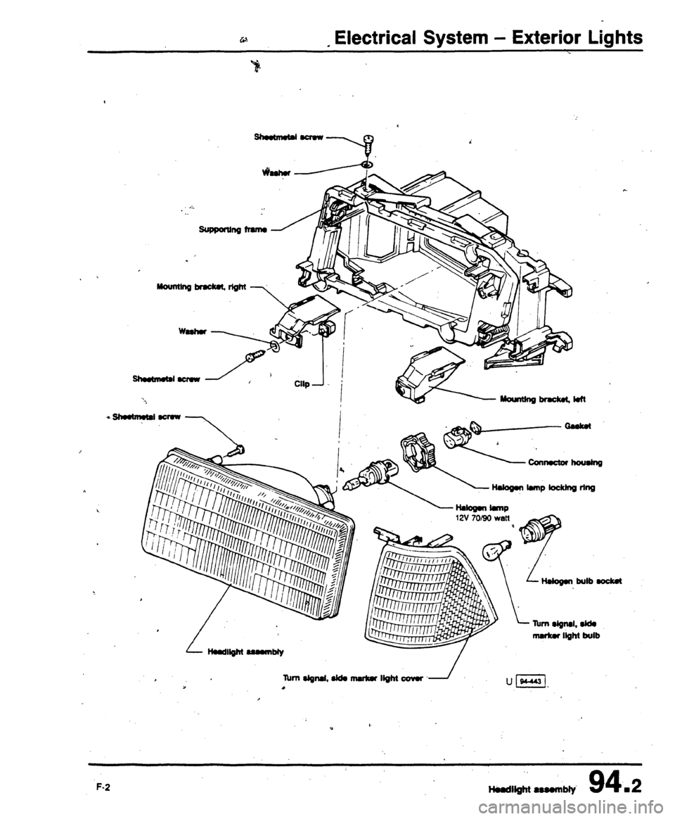 AUDI 80 90 COUPE 1988  Service Repair Manual 