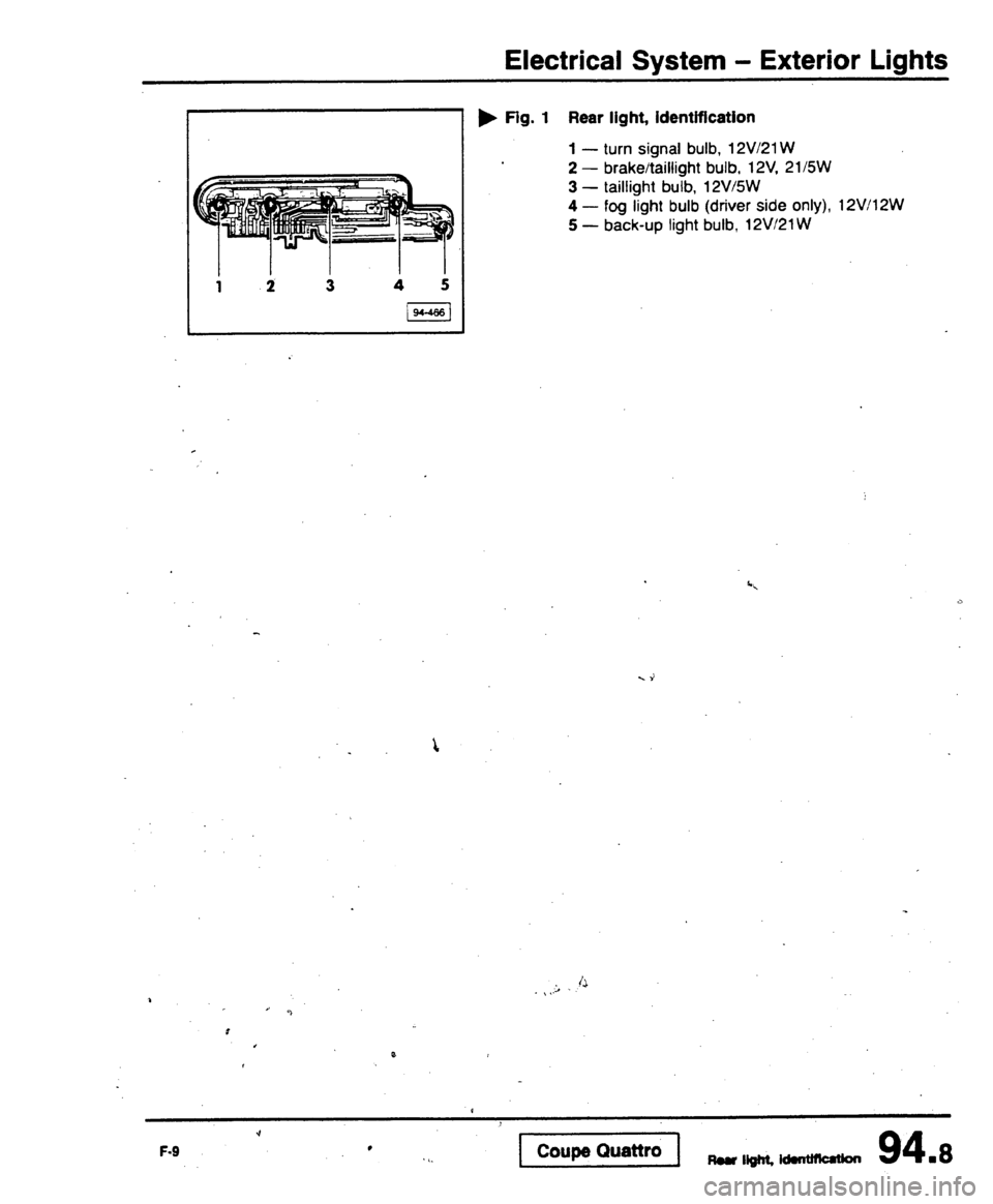 AUDI 80 90 COUPE 1988  Service Repair Manual 