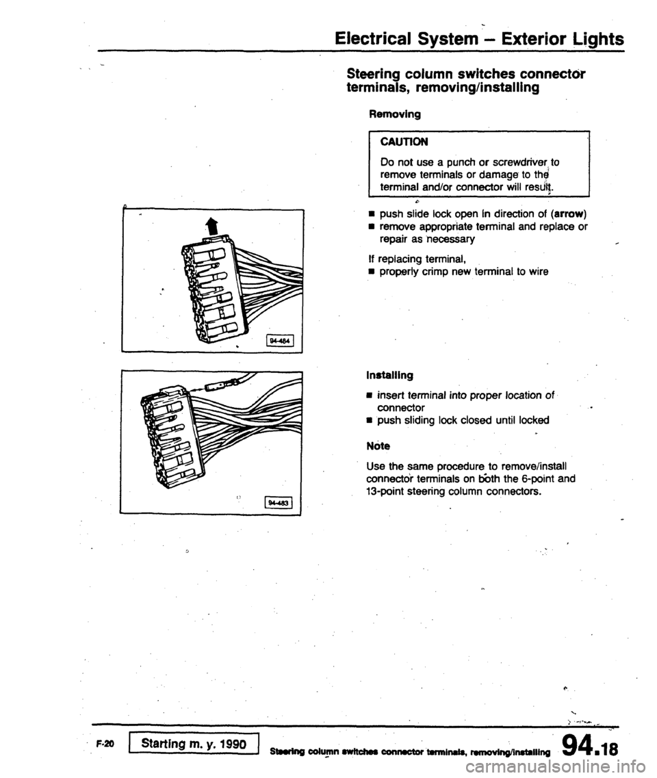 AUDI 80 90 COUPE 1988  Service Repair Manual 