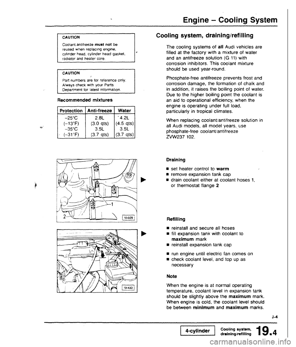 AUDI 80 90 COUPE 1988 Service Repair Manual AUDI 80 90 COUPE 1988 Service Repair Manual