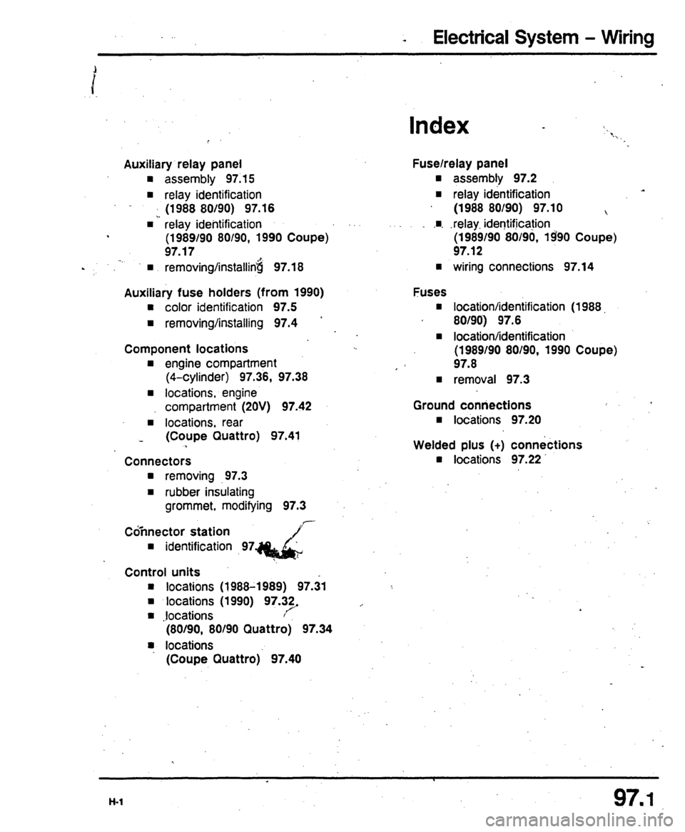 AUDI 80 90 COUPE 1988 Service Repair Manual AUDI 80 90 COUPE 1988 Service Repair Manual