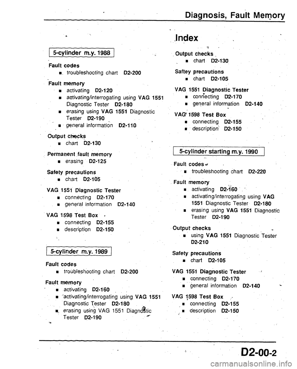 AUDI 80 90 COUPE 1988 Service Repair Manual AUDI 80 90 COUPE 1988 Service Repair Manual